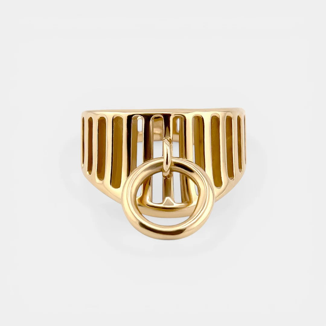 Annabel B - Half Caged Ring