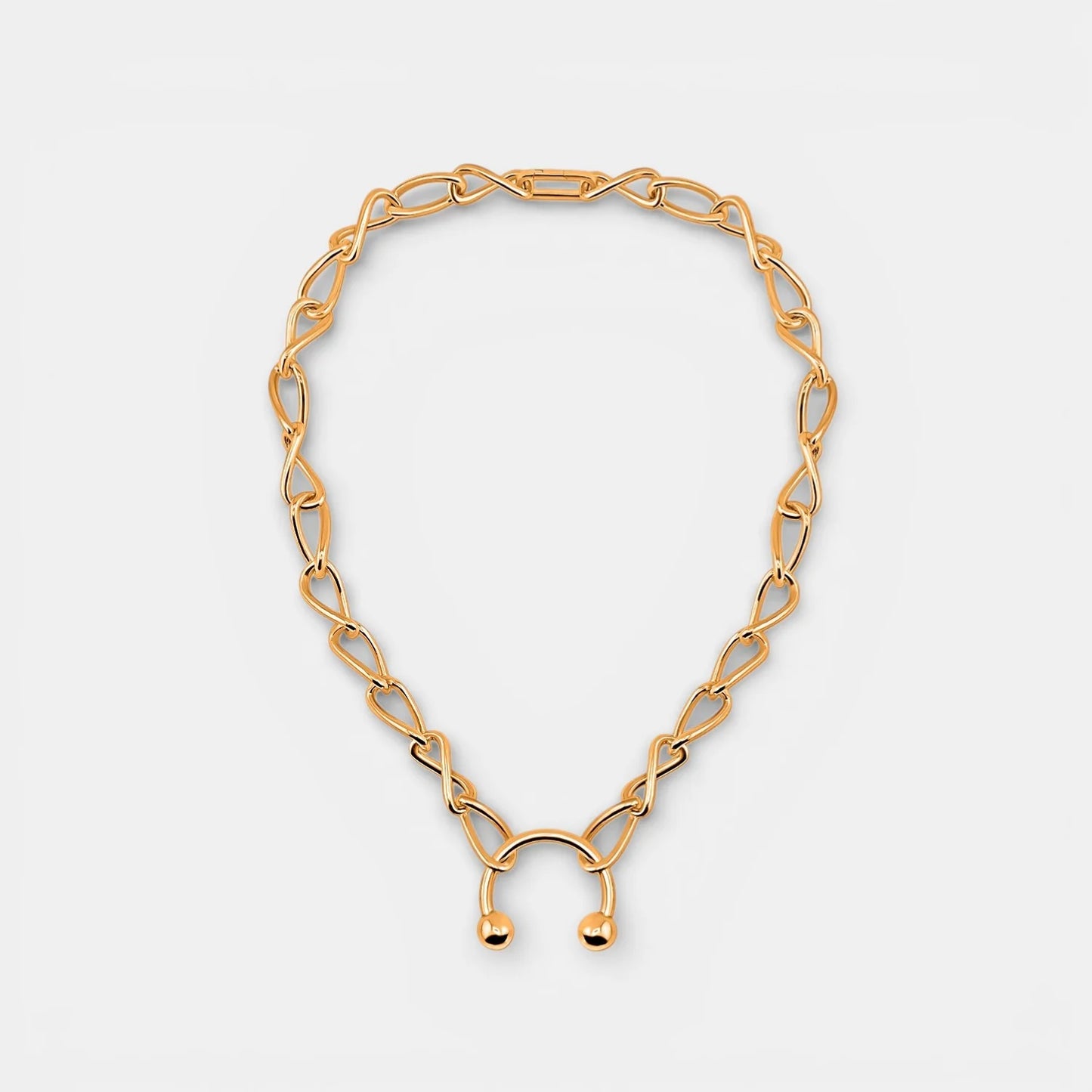 Annabel B - Infinity Pierced Necklace