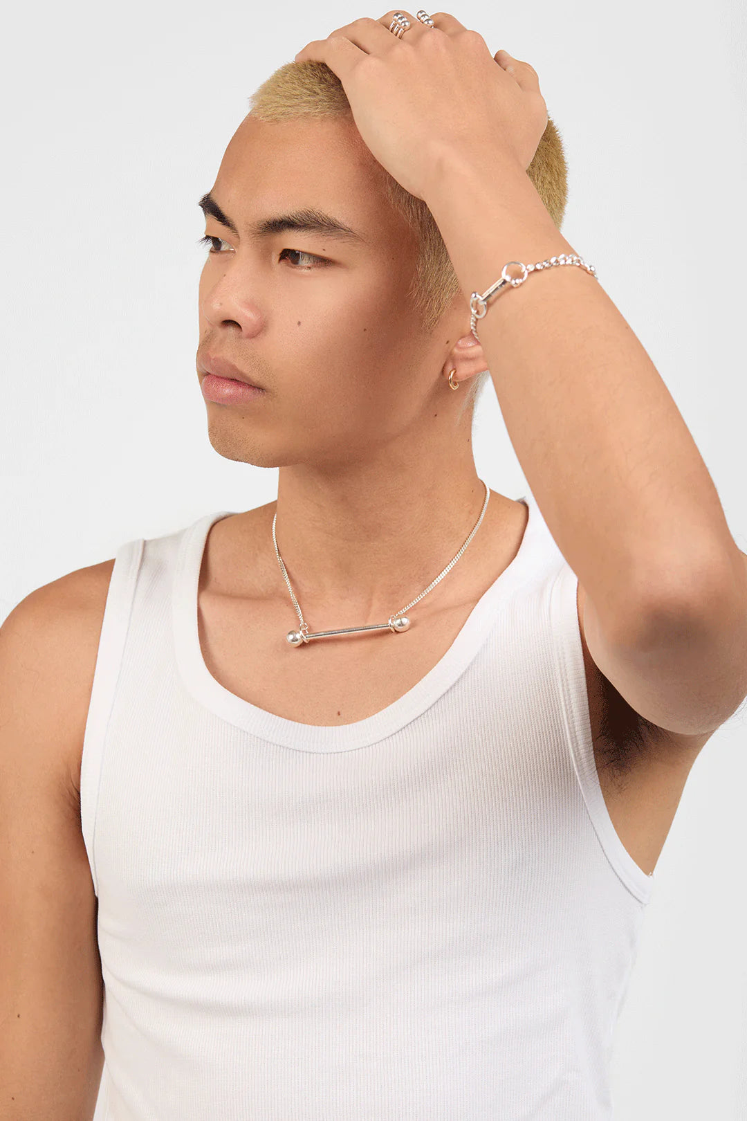 Annabel B - Barred 7 Necklace