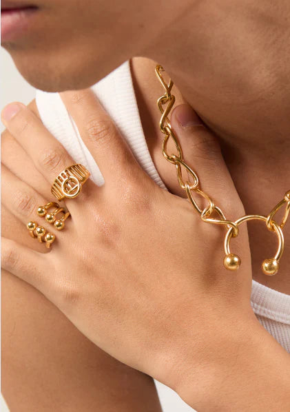 Annabel B - Half Caged Ring