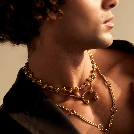 Annabel B - Simply Pierced Necklace