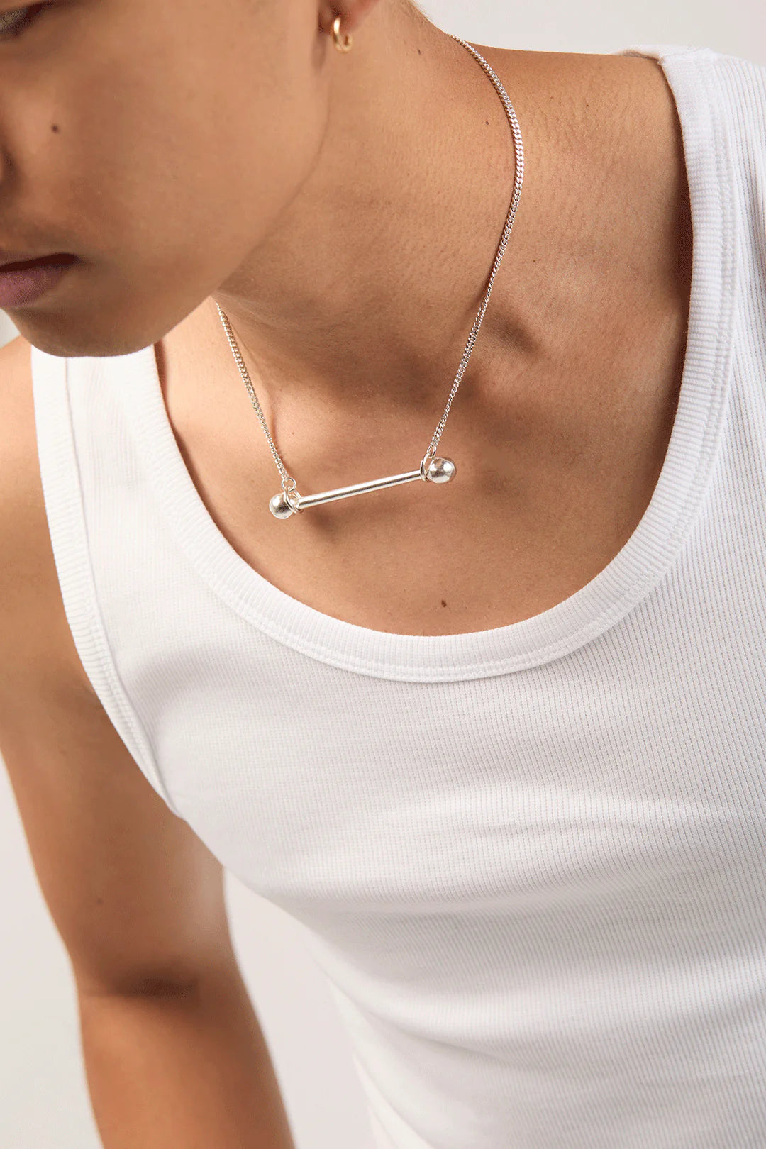 Annabel B - Barred 7 Necklace
